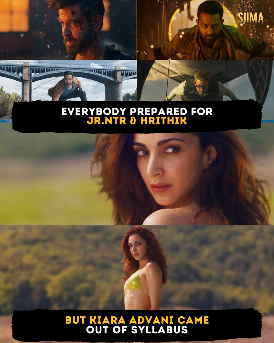 sanwara_marmat's tweet photo. @advani_kiara @iHrithik @tarak9999

#War2 #HrithikRoshan𓃵
#JrNTR
#KiaraAdvani
#War2Trailer
#Bollywood
#ActionPacked
#TrailerLaunch
#OutOfSyllabus
#War2Buzz
#YRFSpyUniverse
 #line#HrithikRoshan https://t.co/nwqSUKaUqT