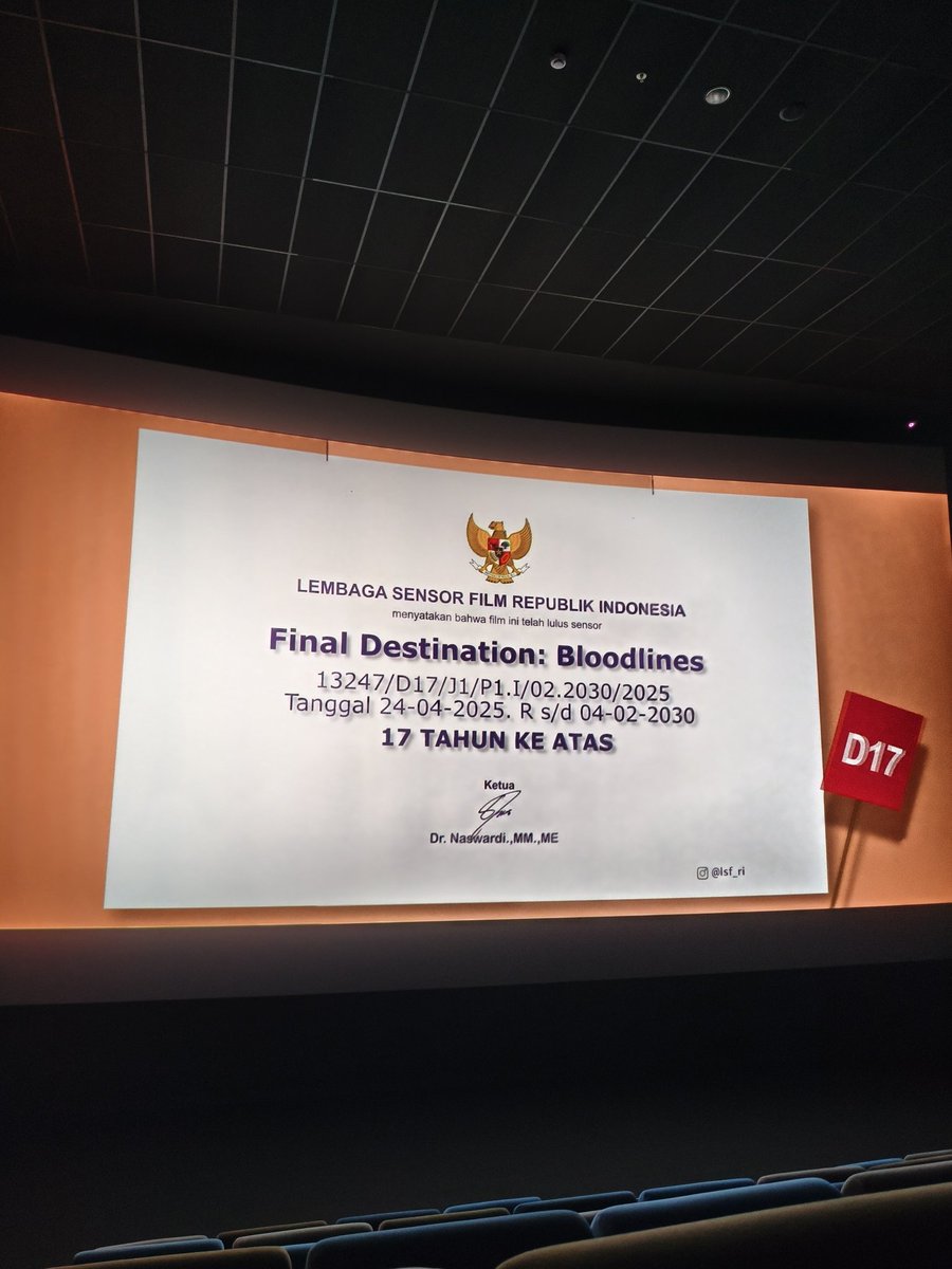natvrrr's tweet photo. 7/10, gore nya dapet cuman alurnya kecepeten aslii 
#FinalDestinationBloodlines #FinalDestination https://t.co/bYc25Pb182
