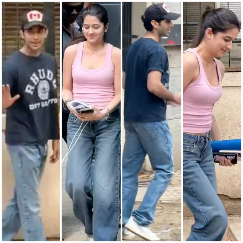 BollywoodH's tweet image. #AgastyaNanda and #NaomikaSaran Spotted at #MaddockFilms Office, Fueling Debut Buzz

surl.li/wsvotc