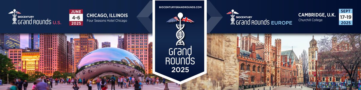 Debate key bottlenecks in translation.

Join us June 4-6 in Chicago (after #ASCO25) for 2nd BioCentury Grand Rounds R&amp;D Conference. 

We will also host a European edition, Sept. 17-19, Cambridge, U.K.

Hope to see you there! #BioCenturyGrandRounds 

conferences.biocentury.com/grand-rounds-us