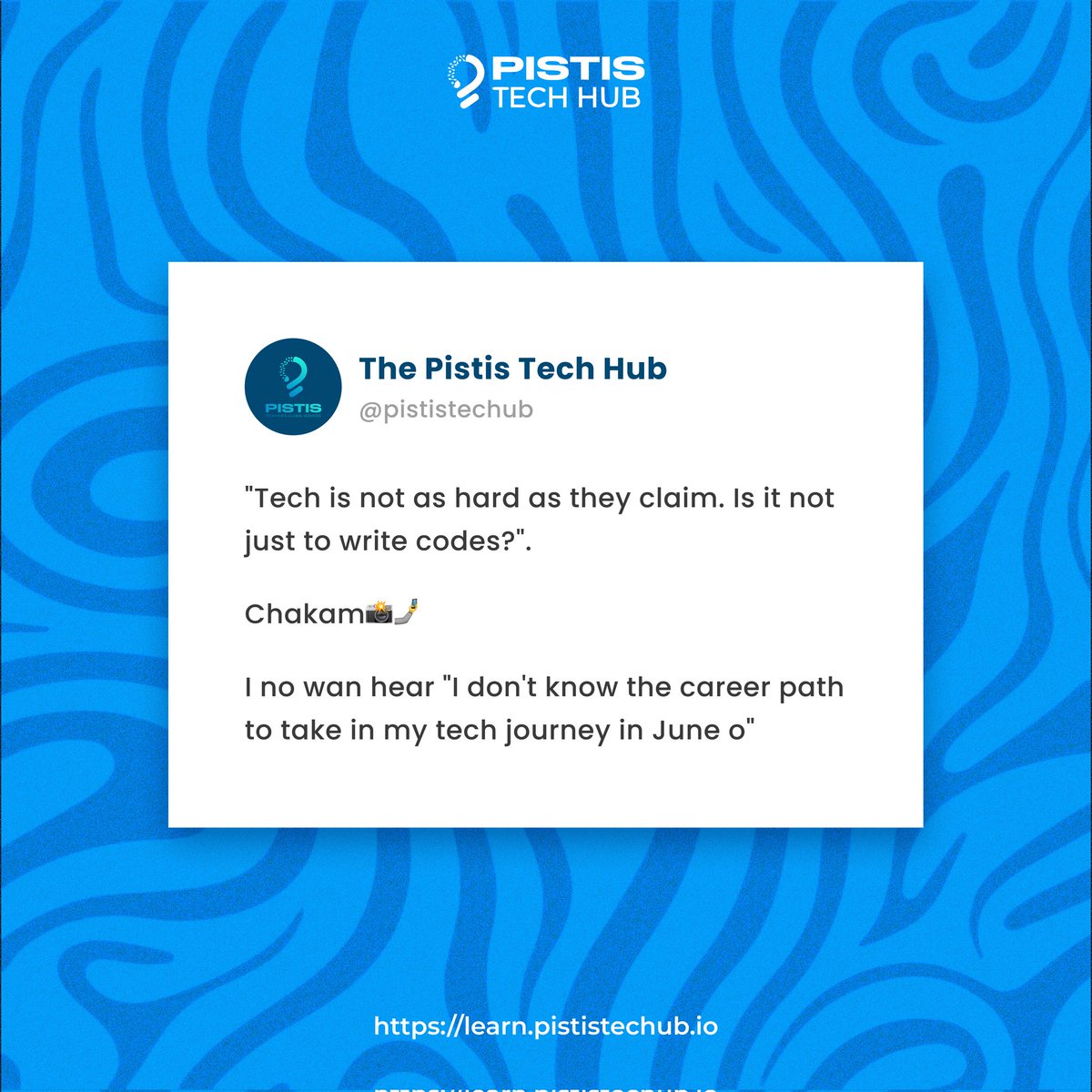 pististechub's tweet image. Chakam" moments in tech be like...
You made bold tech plans in January—now it's May, and you're still binge-watching tutorials with zero action.
Stop the confusion. Start with structure.
Learn DevOps the right way—click the link in bio to begin.
#TechChakam #LearnDevOps