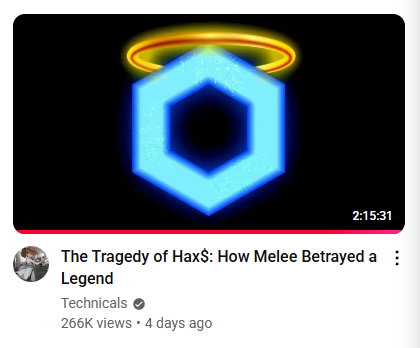 gonna try to pour everything out in one monster-sized late night brain-dump. my post-technicals video thoughts / opinions / feelings

-------------------------
framing – why i’m siding with tech

technicals’ core thesis in the video is essentially that the organizers and top