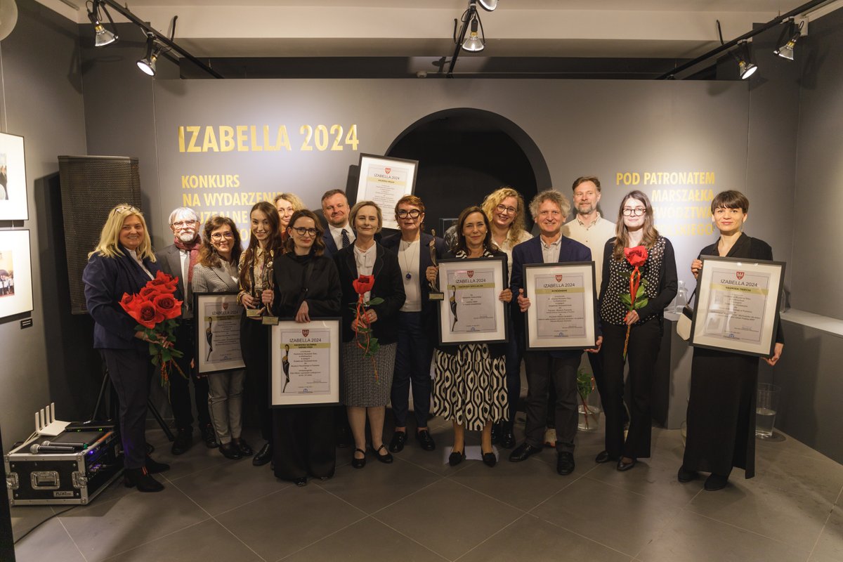 Muzeum Narodowe w Poznaniu zdobyło dwie nagrody Grand Prix w konkursie „Izabella 2024” za działalność wystawienniczą i promocyjną. Doceniono nas też za pracę edukacyjną i wydawniczą. Specjalną nagrodę otrzymała wieloletnia rzeczniczka prasowa Aleksandra Sobocińska.