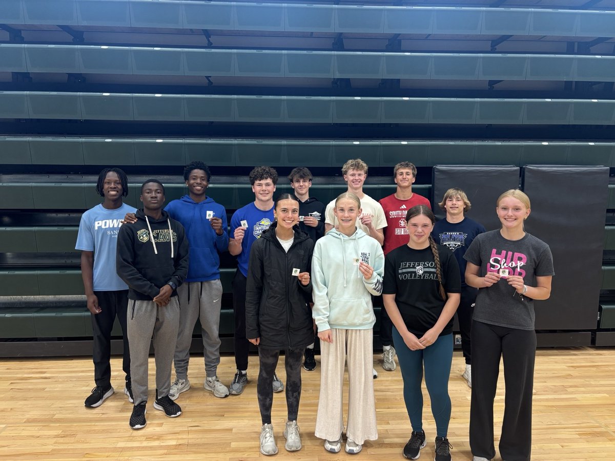 SFJeffersonxctf's tweet image. PR Sticker Winners from our two meets last week!

Athletes of the Meet from the Jefferson Triangular were Eddie M and Deja A.

Athletes of the Meet from the Greeno City Meet were Ben N and Arabella S.

Congrats to everyone!