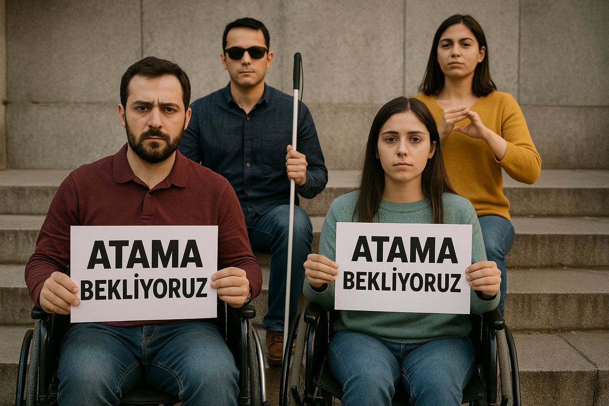 Necla (@ulusoynecla91) on Twitter photo Sayın bakanım <a href="/MahinurOzdemir/">Mahinur Özdemir Göktaş</a> gerçek engelliler girsin e-kpss ye🎈Süreli Sağlık Kurulu raporları 30 Hazirandan sonra uzatılmamalıdır.
Yüzbinlerce GERÇEK Engelli bireyin hakları gasp edilmesin.🇹🇷🇹🇷
<a href="/RTErdogan/">Recep Tayyip Erdoğan</a>
<a href="/memetsimsek/">Mehmet Simsek</a>
<a href="/isikhanvedat/">Prof. Dr. Vedat Işıkhan</a>
<a href="/MahinurOzdemir/">Mahinur Özdemir Göktaş</a>
<a href="/drmemisoglu/">Prof. Dr. Kemal Memişoğlu</a>
<a href="/tcailesosyal/">T.C. Aile ve Sosyal Hizmetler Bakanlığı</a> Sayın bakanım <a href="/MahinurOzdemir/">Mahinur Özdemir Göktaş</a> gerçek engelliler girsin e-kpss ye🎈Süreli Sağlık Kurulu raporları 30 Hazirandan sonra uzatılmamalıdır.
Yüzbinlerce GERÇEK Engelli bireyin hakları gasp edilmesin.🇹🇷🇹🇷
<a href="/RTErdogan/">Recep Tayyip Erdoğan</a>
<a href="/memetsimsek/">Mehmet Simsek</a>
<a href="/isikhanvedat/">Prof. Dr. Vedat Işıkhan</a>
<a href="/MahinurOzdemir/">Mahinur Özdemir Göktaş</a>
<a href="/drmemisoglu/">Prof. Dr. Kemal Memişoğlu</a>
<a href="/tcailesosyal/">T.C. Aile ve Sosyal Hizmetler Bakanlığı</a>