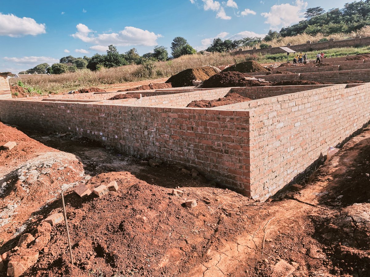 We’ve successfully completed the substructure brickwork, and we are now progressing with backfilling as we prepare for the next stage of our shop construction project in Harare.