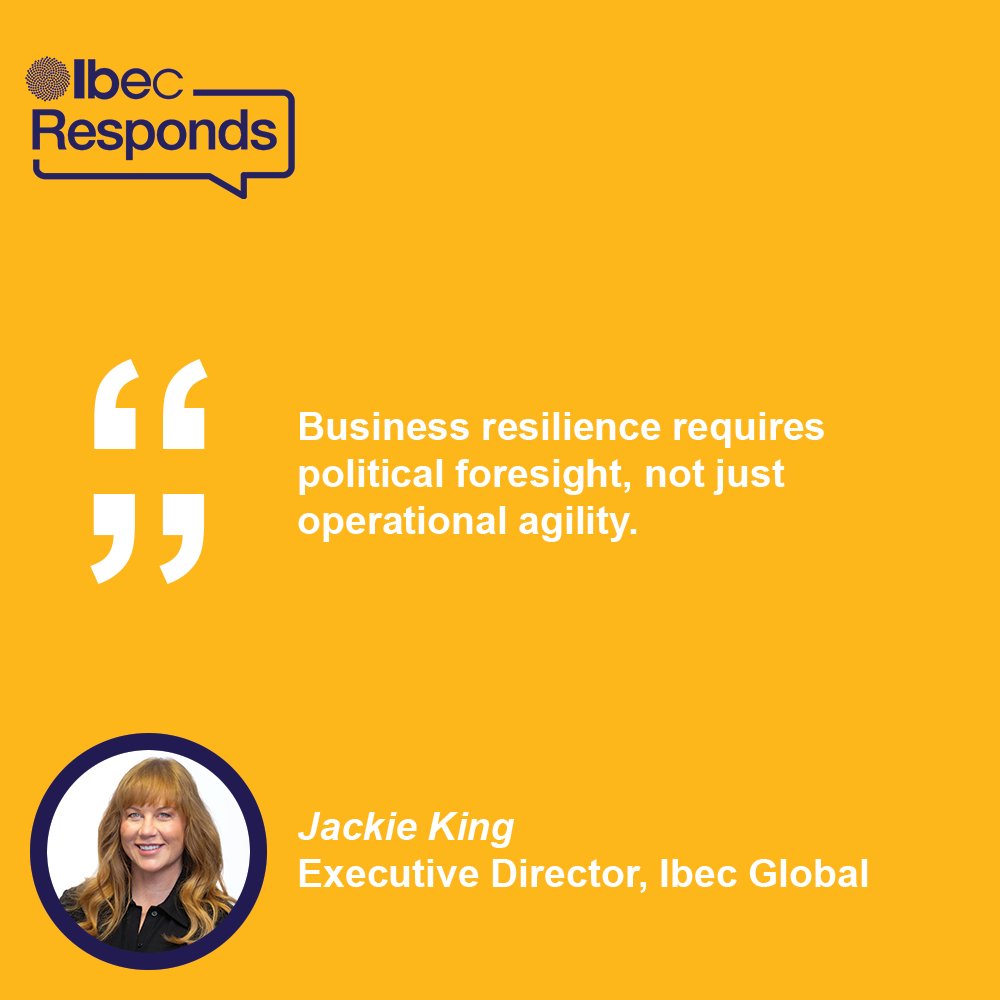 Ibec (@ibec_irl) on Twitter photo #ICYMI 📣 Jackie King, Executive Director <a href="/IbecGlobal/">Ibec Global</a>, joined Nikki Gallagher to discuss the new edition of Global Compass, including how businesses can lead through and adapt to ideological and cultural divides, in the latest #IbecResponds.
Listen now: ibec.ie/ibec-podcasts/… #ICYMI 📣 Jackie King, Executive Director <a href="/IbecGlobal/">Ibec Global</a>, joined Nikki Gallagher to discuss the new edition of Global Compass, including how businesses can lead through and adapt to ideological and cultural divides, in the latest #IbecResponds.
Listen now: ibec.ie/ibec-podcasts/…