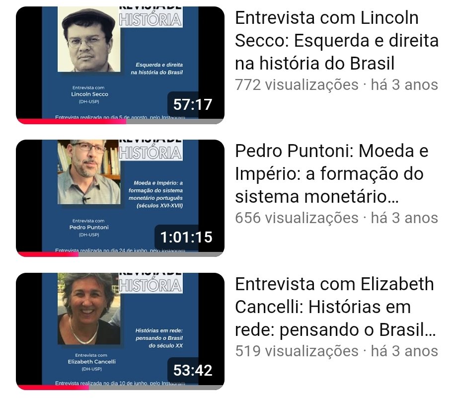 Revista de História USP tweet media