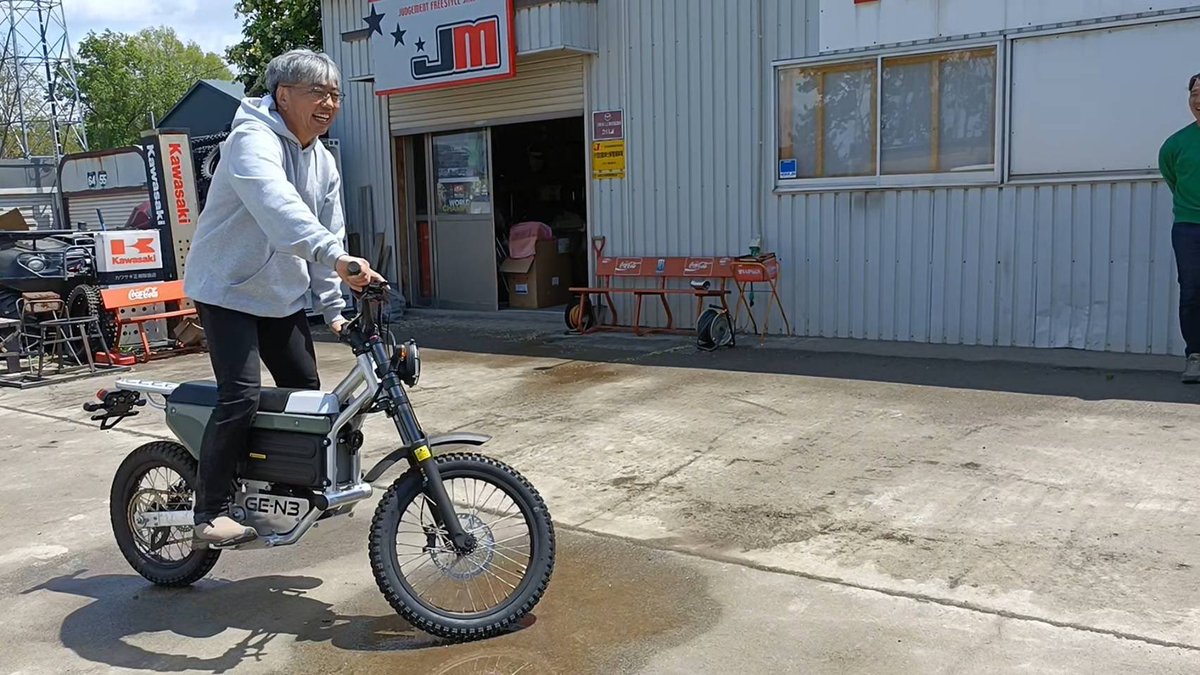 asadan119's tweet image. ゲンサン楽しかった〜‼️
もっと乗りたかった(笑)
#ダートバイクプラス札幌 
#GEN3