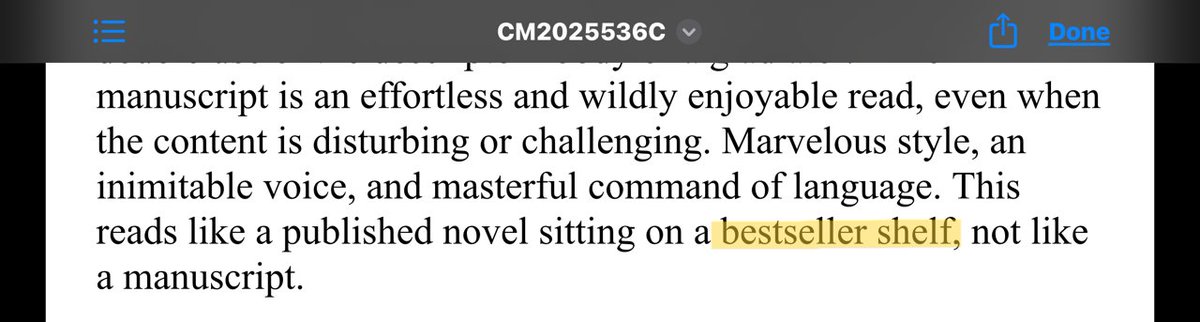 Ly Ann 🕶️ Writing Schemes and Megacorp Tomorrows (@lyann888) on Twitter photo Since 2016, my debut novel went through a complete rewrite and a gazillion revisions. As I was starting to lose hope, I got this review from the critique partner of the Nashville Claymore Award. 😍
Fingers crossed I win the contest!🤞
#WritingCommunity <a href="/KillerNashville/">Killer Nashville</a> Since 2016, my debut novel went through a complete rewrite and a gazillion revisions. As I was starting to lose hope, I got this review from the critique partner of the Nashville Claymore Award. 😍
Fingers crossed I win the contest!🤞
#WritingCommunity <a href="/KillerNashville/">Killer Nashville</a>