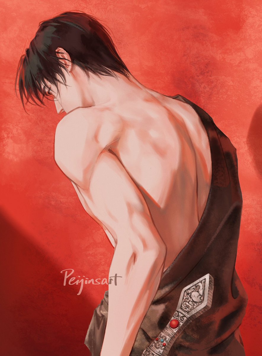 SPeijin's tweet image. Zhang Qiling again #盗墓笔记 #张起灵 #thelosttomb