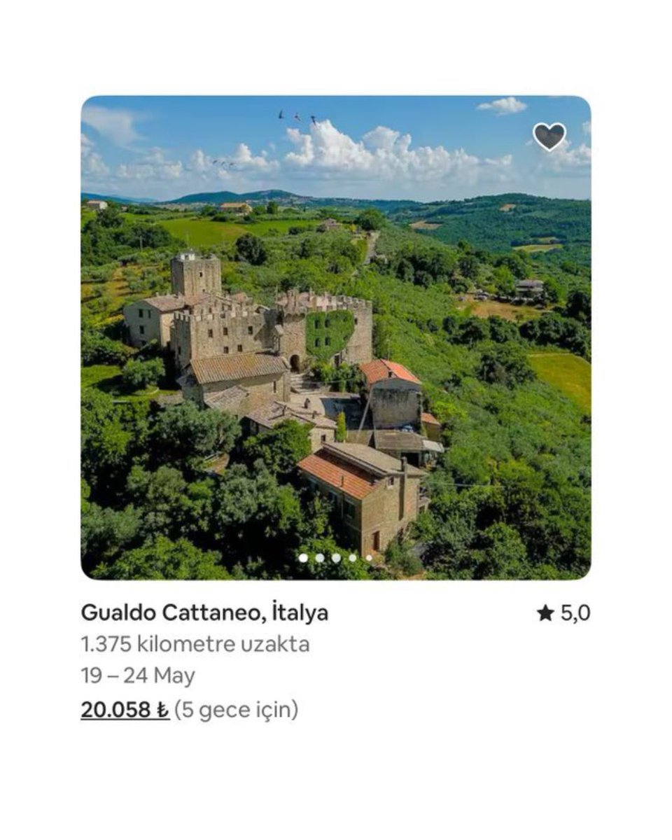 siyahsancakx's tweet photo. ⚪️ Sapanca ve İtalya'da 5 günlük konaklama fiyatları karşılaştırıldı;

Bungalov: 46.257 TL
Şato: 20.058 TL https://t.co/PrL7GZT7kP