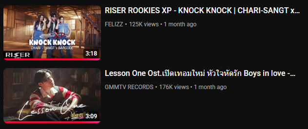 Candylyn_Dolce's tweet photo. Congratulations @BarcodeTin! "Lesson One"๐has over 175k views on YouTube and "Knock Knock"๐ฅฐ just hit 125k views as well!
But, can we add 5k views to both "Lesson One" and "Knock Knock" by Friday, or sooner? #Barcodetin #GMMGRAMMY #GMMTV #Tinnasit #Unit #SatUnit #JeffBarcode https://t.co/z3IRY1mKoK