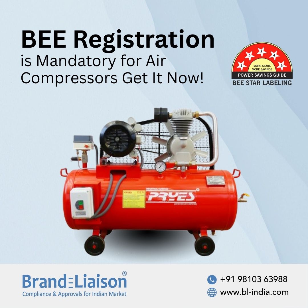 BrandLiaison's tweet image. 📌 Air Compressors in India?
Don’t forget BEE Certification!

It ensures:
📝 Legal compliance
💡 Energy efficiency
💸 Cost savings

🌍 Stay ahead—Brand Liaison has you covered!
🔗 bl-india.com/products/air-c…

#beeregistration #beestarlabel #beerating #legalcompliance #quality