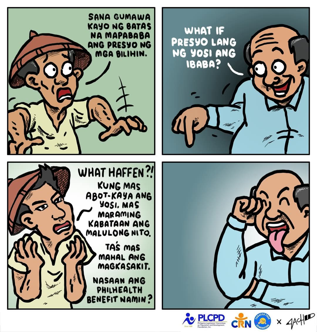 Did you know na target ng ilang mambabatas na ibaba ang presyo ng yosi? Vamfire right?