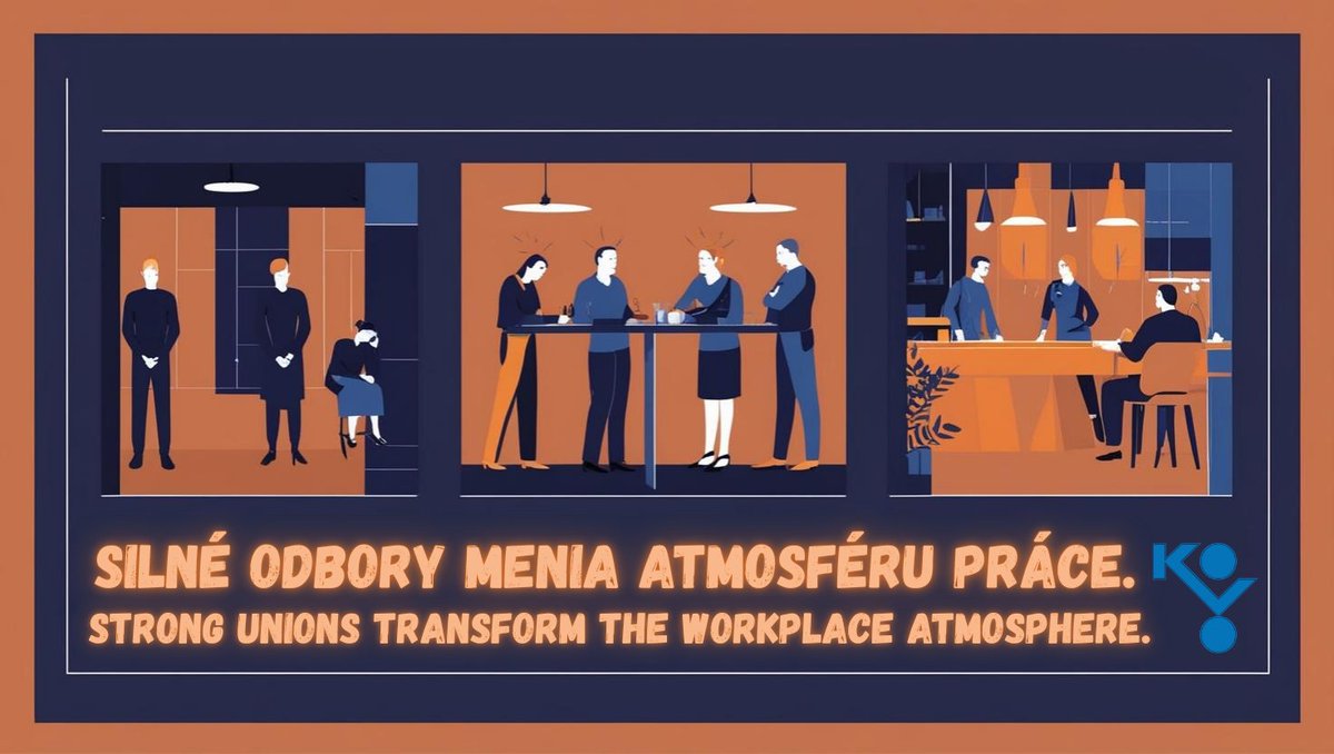 🧑‍🏭 Odbory sú aj o prevencii šikany, zneužívania a tichej represie.
V prostredí bez odborov sa často ľudia boja ozvať.
Ale tam, kde majú zastúpenie, majú aj oporu. A to mení všetko – atmosféru, dôveru, výsledky.
Silné odbory = silný hlas = férové pracovisko.

🧑‍🏭 Unions also