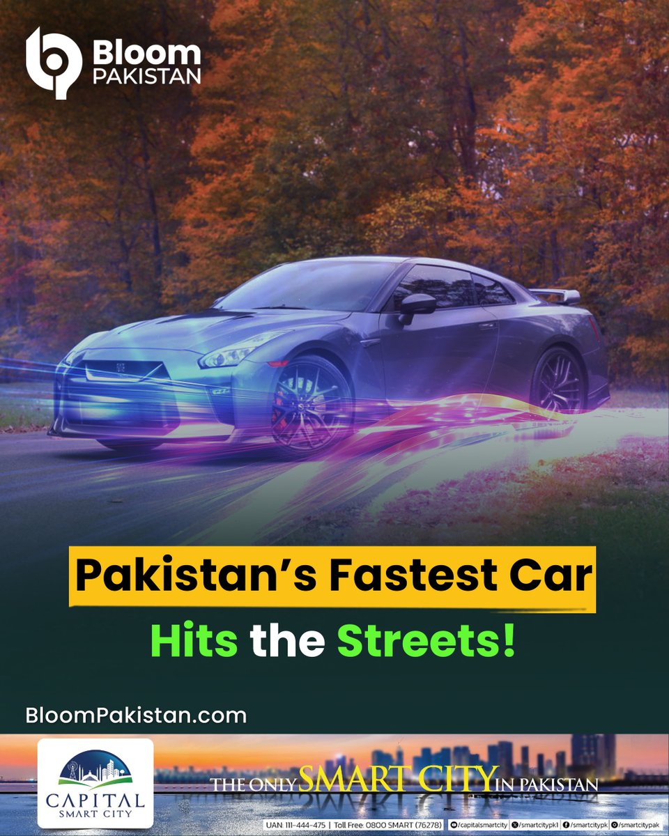 bloom_pakistan's tweet photo. Pakistan’s Fastest Car Hits the Road with Unmatched Speed & Style!
#BloomPakistan @NissanUSA #FastestCarPK #SpeedBeast #AutoPakistan #CarLaunch #StyleOnWheels #SupercarPK
Read More:
https://t.co/dselz8IMNY https://t.co/cvdwzdWfAN