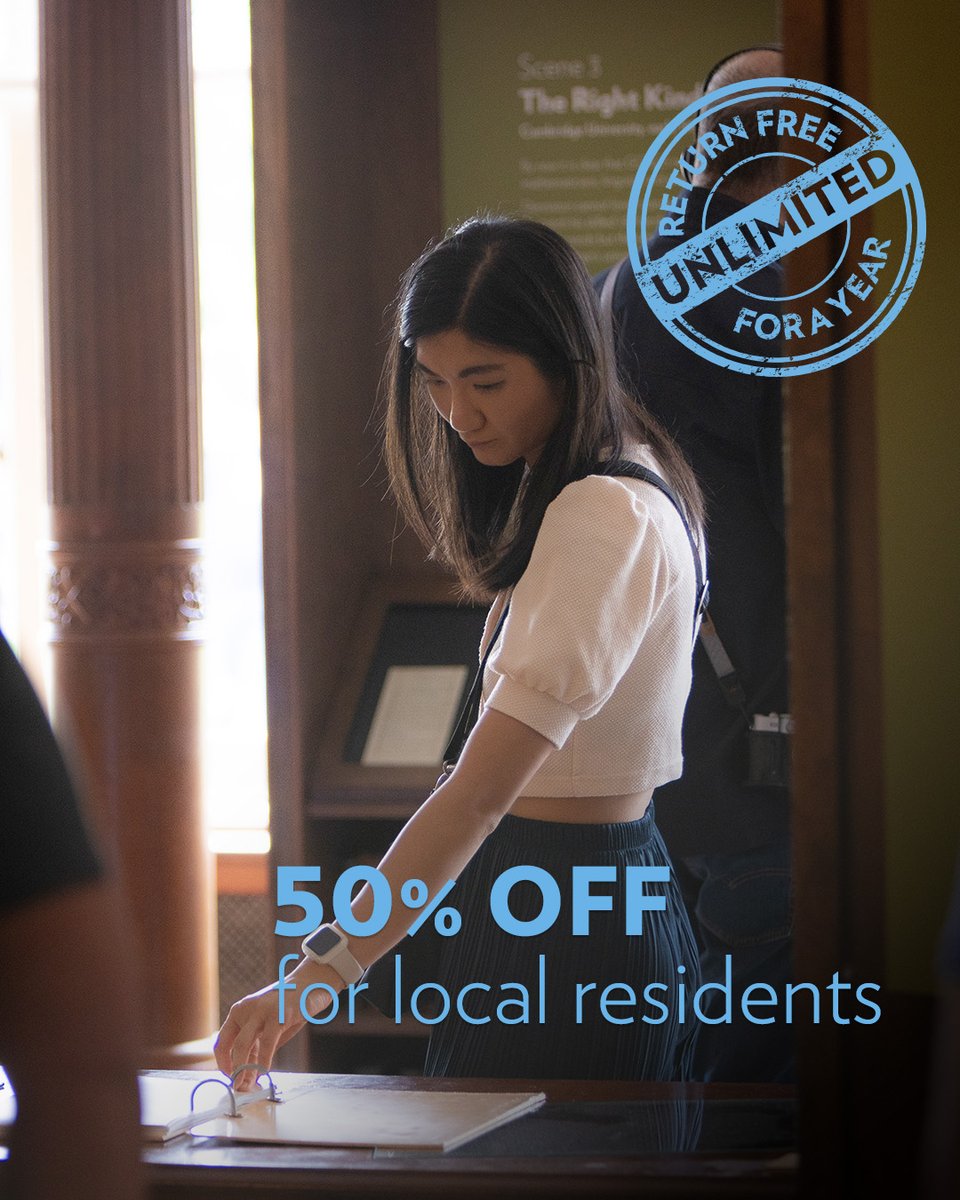 📍 Live nearby? We've got a great offer for you!
If you’re a local resident, you can get 50% off an annual season pass to Bletchley Park.

Eligible postcodes:
MK1–MK17, MK18–MK19, LU5–LU7, MK43 0, MK43 8–9, MK45 1–2, MK45 5, MK46 5, NN12 7, HP22 4, HP23 4

🎟️ Book your pass