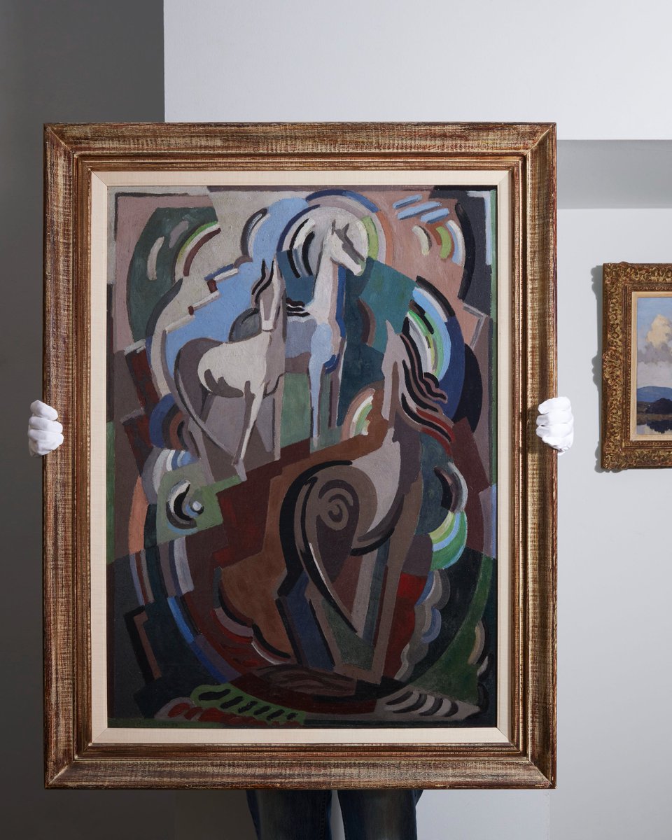 Viewing Continues this Week at Whyte's 

On display in our galleries is this work by Mainie Jellett, ACHILL HORSES, 1933

Auction: Monday 26 May, 6pm

Her works are also on show in the <a href="/NGIreland/">National Gallery of Ireland</a> for their new exhibition 'Mainie Jellett and Evie Hone, the Art of Friendship'