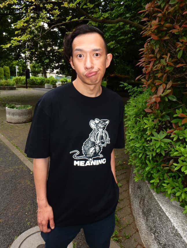 meaning666's tweet image. MEANING x ANDSUNS
"Never Rat On Your Friends‼︎" 各種アイテムを６月1日のライブで再販致します。

また当日は新作のコラボアイテムもあります🐀🧦

📷 Nobodyphotograpy

#andsuns
#meaning666
#packthisair