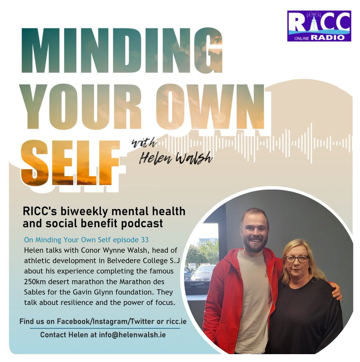 Helen is back with another episode of Minding Your Own Self. Listen now! creators.spotify.com/pod/show/riccr…