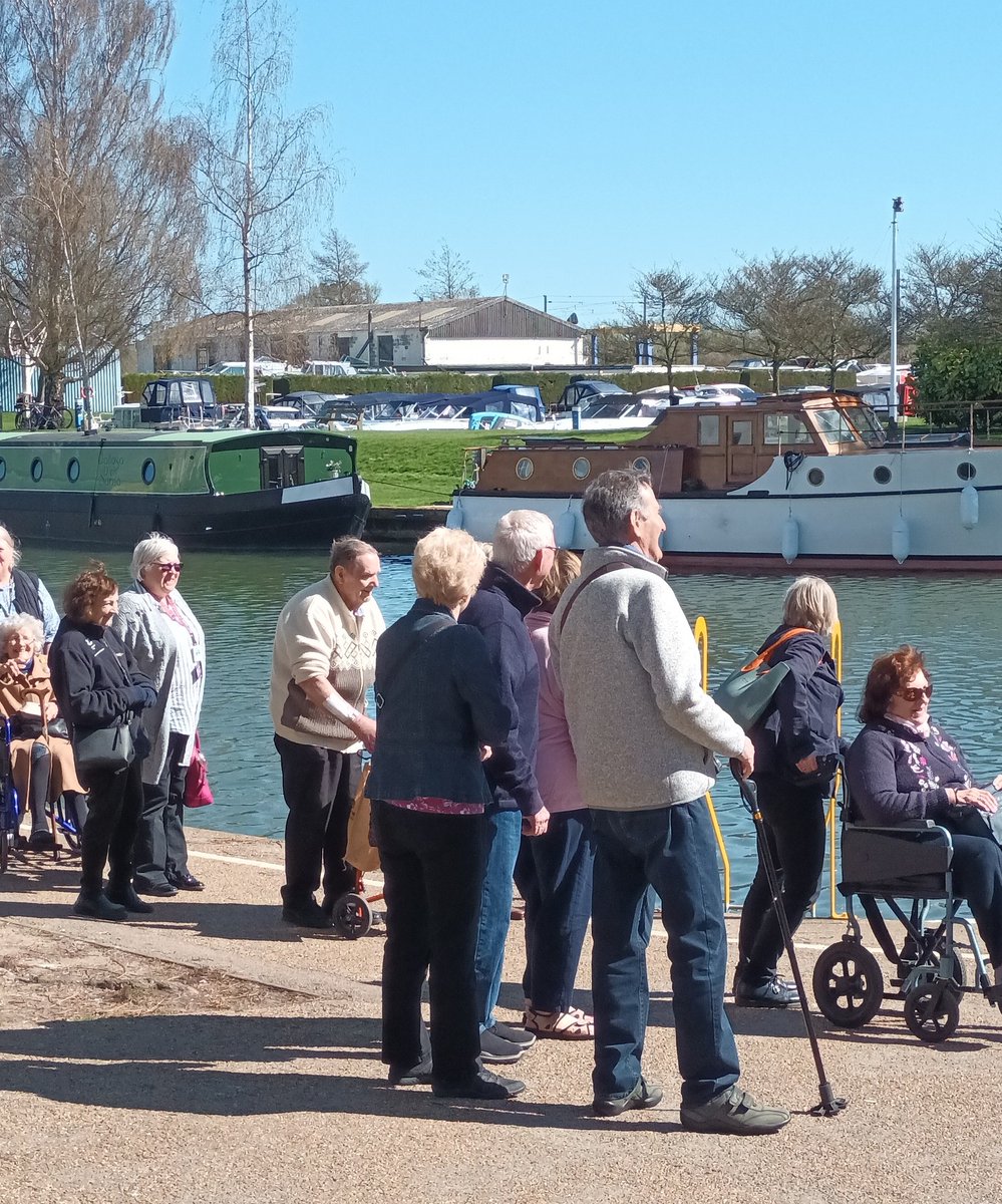 FenlandCouncil's tweet photo. 🚆💙 This week is both #CommunityRailWeek & #DementiaActionWeek - and we're proud to celebrate inclusive rail travel! Last month, the Hereward #CommunityRail Partnership ran a #TryATrain trip with Wisbech’s Damsons dementia group - building confidence to travel by rail! https://t.co/m01RIanrET