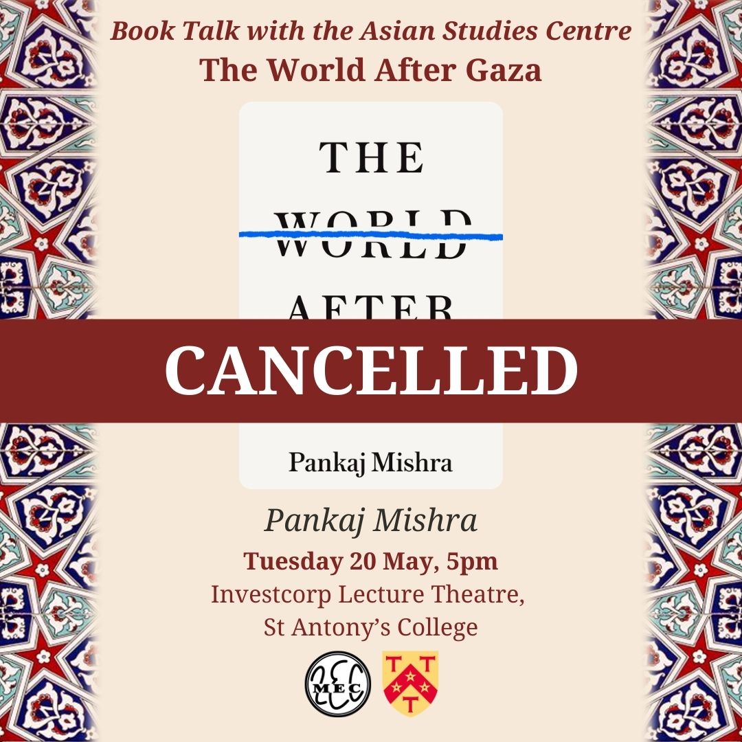 oxfordMec's tweet image. It is with sincere regret that TODAY&apos;s seminar has been CANCELLED due to speaker ill health. We hope to reschedule for next term.