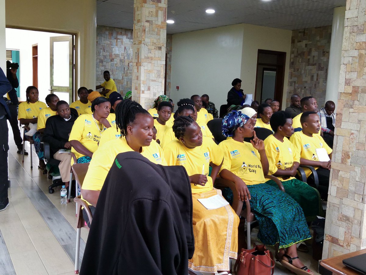 Rwanda National Commission for UNESCO (CNRU) (@unesco_rwanda) on Twitter photo For the first time, Rwanda joined the rest of the world to celebrate the World Bee Day on the theme: "Bee inspired by nature to nourish us all". In line with UNESCO-Guerlain Women for Bees project, this 3-day event is held at RDB HQ in GMBR <a href="/UnescoEast/">UNESCO Eastern Africa</a> <a href="/RDBrwanda/">Rwanda Development Board</a>
#WorldBeeDay For the first time, Rwanda joined the rest of the world to celebrate the World Bee Day on the theme: "Bee inspired by nature to nourish us all". In line with UNESCO-Guerlain Women for Bees project, this 3-day event is held at RDB HQ in GMBR <a href="/UnescoEast/">UNESCO Eastern Africa</a> <a href="/RDBrwanda/">Rwanda Development Board</a>
#WorldBeeDay