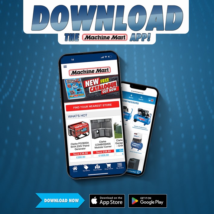 🛠️ Looking for a quicker way to shop tools?
📱 Download the Machine Mart App now on iOS &amp; Android!
⚡ Instant access to 1000s of tools + exclusive app-only deals you won’t want to miss! 🔧🔥 #ToolTime #MachineMart #DIYReady