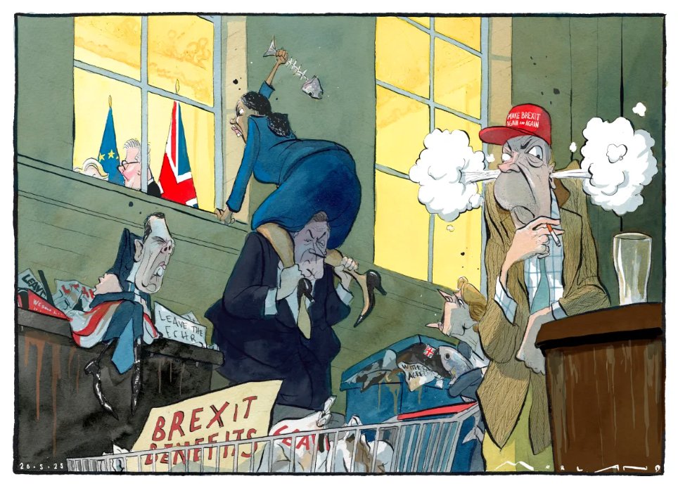 Best for Britain (@bestforbritain) on Twitter photo Brilliant from <a href="/mortenmorland/">Morten Morland</a> on yesterday's UK-EU Summit.
And why those shouting 'betrayal' are, thankfully, no longer the adults in the room. Brilliant from <a href="/mortenmorland/">Morten Morland</a> on yesterday's UK-EU Summit.
And why those shouting 'betrayal' are, thankfully, no longer the adults in the room.