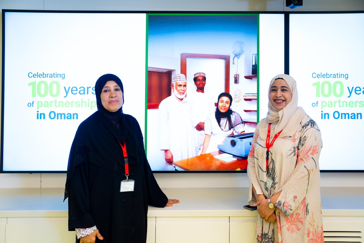 We’re delighted to welcome one of bp’s first ever employee from the 1980’s and their respective families to our bp office yesterday. To the left, Nasra Al Kharusi who was a Secretary, and to the right, Nusaiba Al Khanjari whose late father was a Public relations officer. Thank