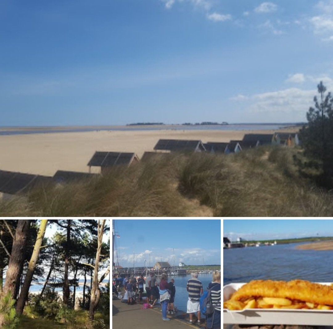Who else is lucky enough to visit to #Wellsnextthesea this #halfterm?🌞

Whether you head for the beach, a spot of gillying, or a walk through the pines, the fresh sea air &amp; a French's chippy tea is calling😋

Download the app to click &amp; collect or go to👇
frenchs.co.uk