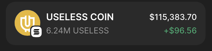 I'm airdropping $10,000 #USELESS among the first 888 people who follow and retweet!

Drop your wallets + comment $SOL