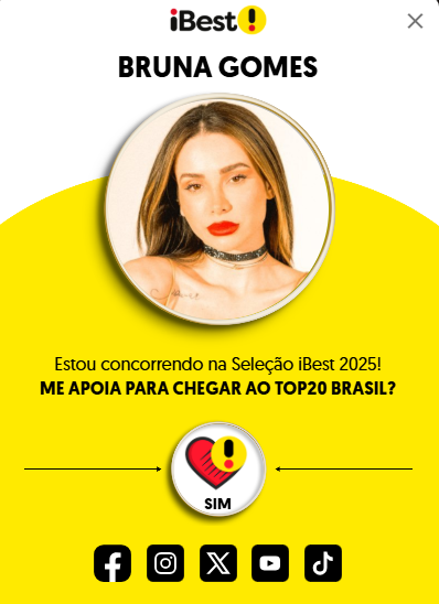 Vamos lá votar, votar para a nossa <a href="/brunapgo/">Bruna Gomes</a> ganhar. 🌞😘
#brunardo