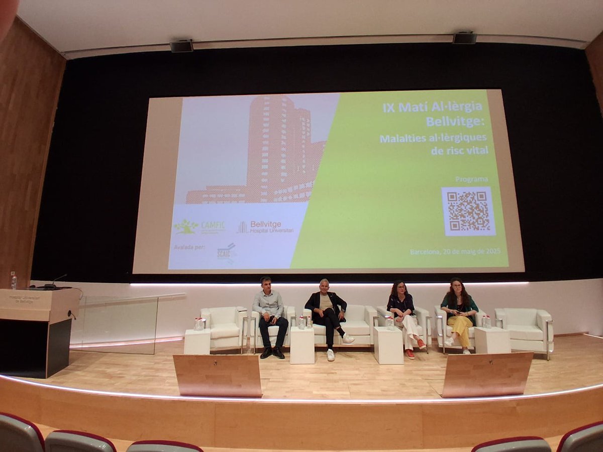🌳CAMFiC (@camfic) on Twitter photo 🗣️Segona taula del #MatíAl·lèrgiaBellvitge centrada en l’anafilaxi:
🔹 En adults, amb Paloma Álvarez-Sala
🔹 En edat pediàtrica, amb Mònica Piquer
Una sessió clau moderada per Ionut Chiriac i Ramon Lleonart (<a href="/ramcat61/">Ramon Lleonart</a> ) 🗣️Segona taula del #MatíAl·lèrgiaBellvitge centrada en l’anafilaxi:
🔹 En adults, amb Paloma Álvarez-Sala
🔹 En edat pediàtrica, amb Mònica Piquer
Una sessió clau moderada per Ionut Chiriac i Ramon Lleonart (<a href="/ramcat61/">Ramon Lleonart</a> )