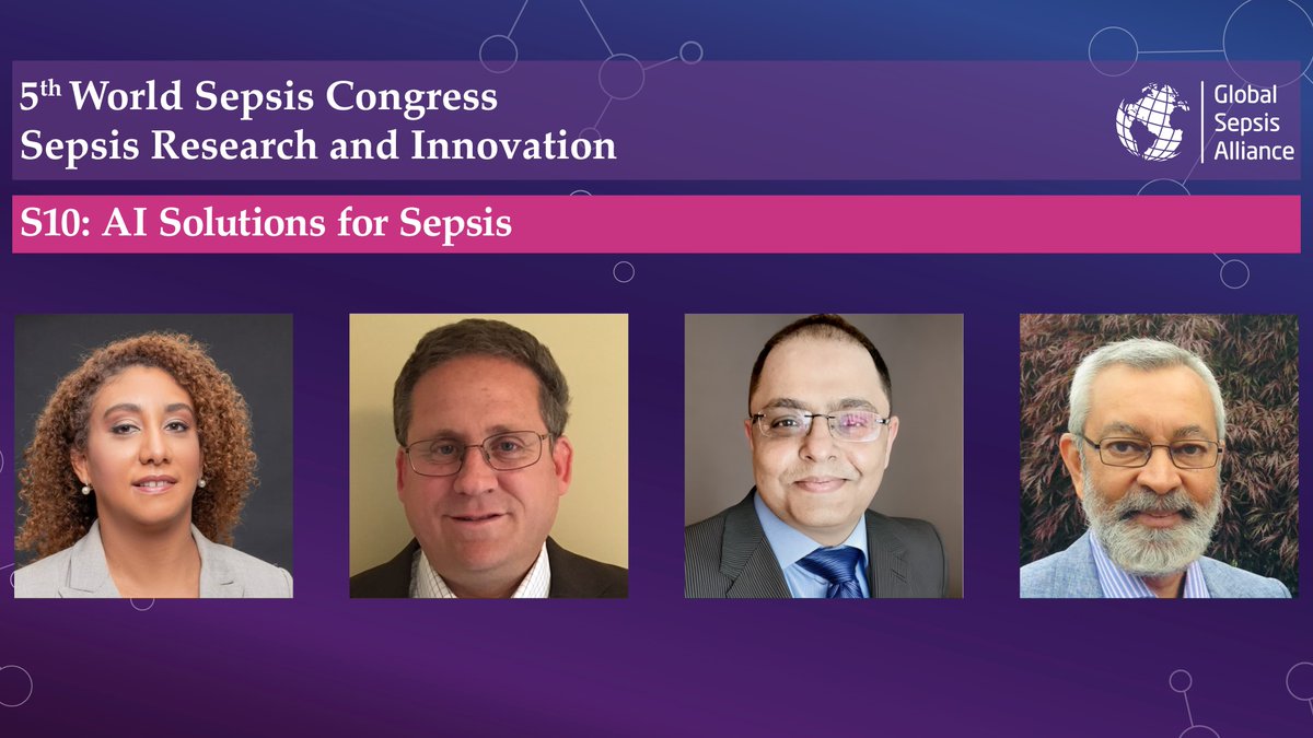 Session 10: '#AI Solutions for #Sepsis' from the 5th #WorldSepsisCongress is now available to rewatch:

YouTube 👉 youtu.be/w1TtHiz47mY
Podcast 👉 worldsepsiscongress.org/podcast
(or wherever you get your podcasts) 

Two sessions are released weekly on Tuesdays: