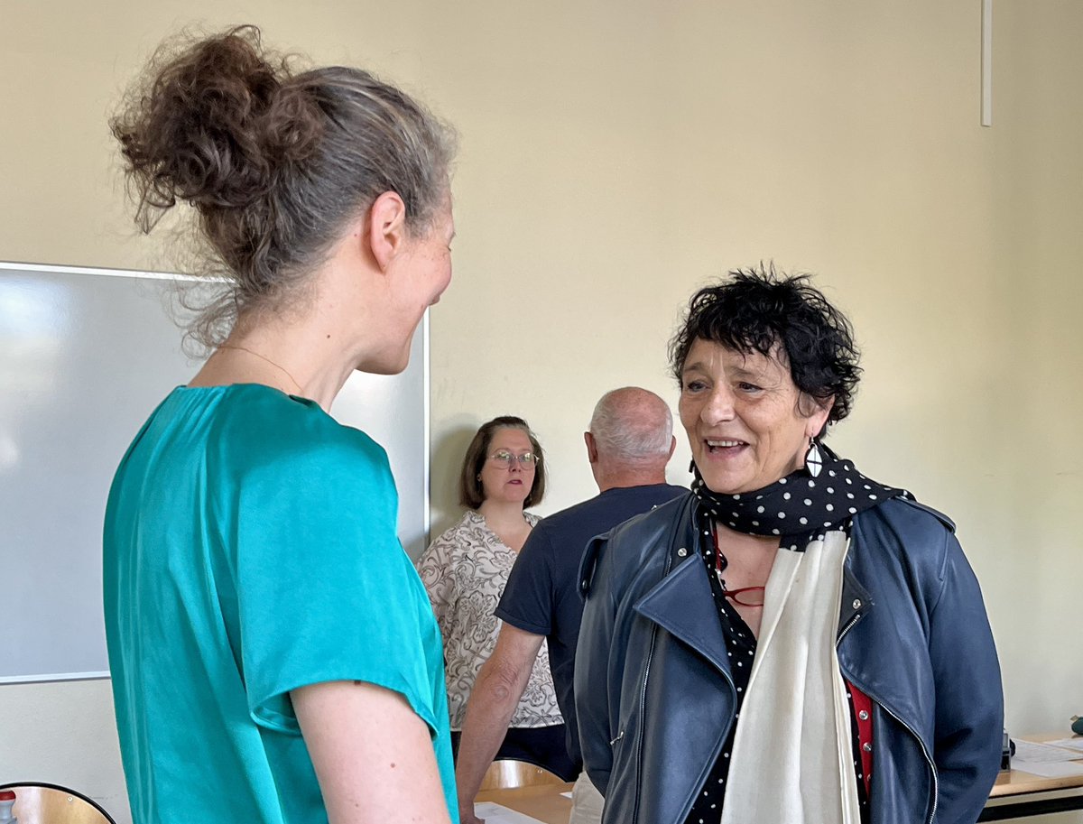Académie de Rennes (@acrennes) on Twitter photo CRPE | La rectrice <a href="/HeleneInsel/">Hélène Insel</a> a ouvert la journée de l’épreuve d’admission du Concours de Recrutement des Professeurs des Ecoles, ce matin à l’INSPE de Bretagne. 🗣️
L’occasion de remercier les personnels mobilisés dans la réussite des épreuves et de saluer leur engagement. CRPE | La rectrice <a href="/HeleneInsel/">Hélène Insel</a> a ouvert la journée de l’épreuve d’admission du Concours de Recrutement des Professeurs des Ecoles, ce matin à l’INSPE de Bretagne. 🗣️
L’occasion de remercier les personnels mobilisés dans la réussite des épreuves et de saluer leur engagement.