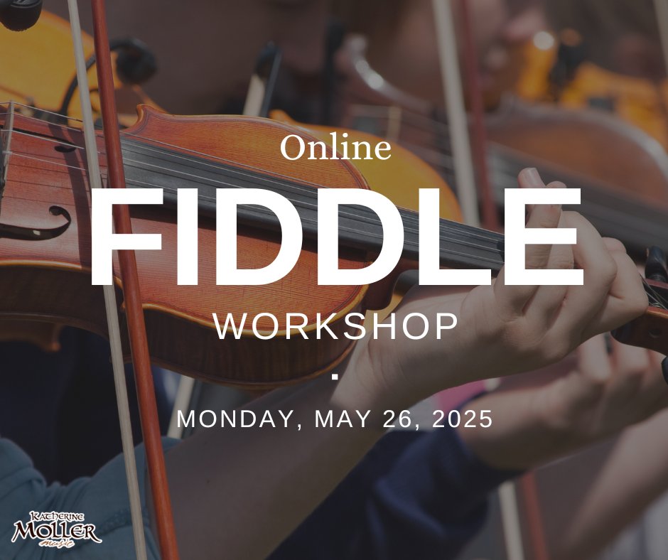 KatherineMoller's tweet photo. Got a quiet Monday afternoon on your hands? Why not spend it playing some jigs, reels, and polkas with me? 🎻

On May 26, I’m hosting an online fiddle workshop for intermediate players. 

Register now!

https://t.co/BFnANBYsHP https://t.co/gqalq2Mjdy