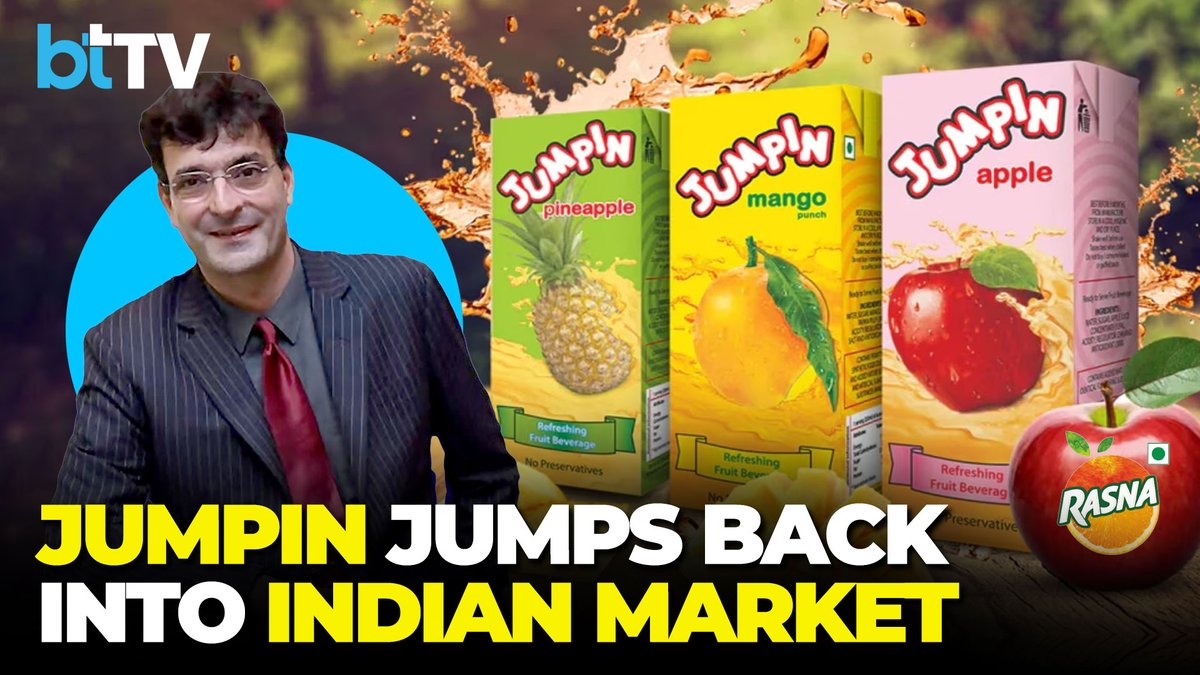 Business Today (@business_today) on Twitter photo Rasna's Bold Leap With Jumpin Acquisition
Watch: youtu.be/la5d1MFWJmI | #Rasna #JumpIn #PiruzKhambatta #Beverages #FMCG
<a href="/AASTHACHOPRA13/">AASTHA CHOPRA</a> | <a href="/piruz_khambatta/">Piruz Khambatta</a> Rasna's Bold Leap With Jumpin Acquisition
Watch: youtu.be/la5d1MFWJmI | #Rasna #JumpIn #PiruzKhambatta #Beverages #FMCG
<a href="/AASTHACHOPRA13/">AASTHA CHOPRA</a> | <a href="/piruz_khambatta/">Piruz Khambatta</a>