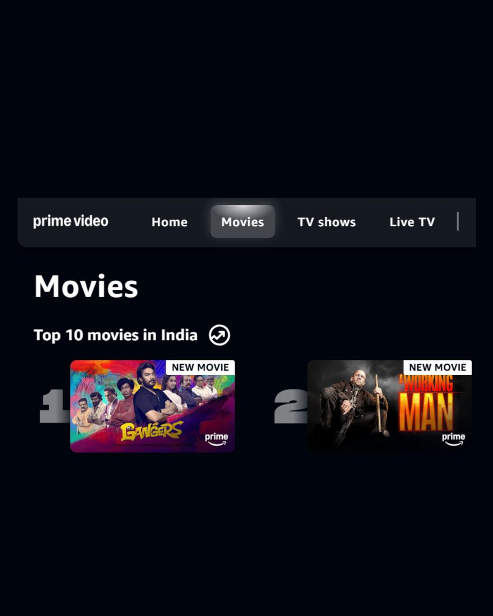 Avni Cinemax (@avnicinemax_) on Twitter photo Spot #1 hijacked by #Gangers ๐ฅ๐
All India trending on <a href="/PrimeVideoIN/">prime video IN</a>
โถ๏ธ tr.ee/DbfydDAmO8
#GangersOnPrime
#SundarC #Vadivelu <a href="/khushsundar/">KhushbuSundar</a> #AnanditaSundar <a href="/benzzmedia/">benzzmedia</a> #CatherineTresa <a href="/vanibhojanoffl/">Vani Bhojan</a> <a href="/CSathyaOfficial/">C.Sathya</a> <a href="/krishnasamy_e/">E Krishnasamy (kicha) ๐ฅ</a> <a href="/editorpraveen/">Praveen Antony</a> #Ponraj <a href="/Venkatt_Ragavan/">Venkatt Ragavan</a> Spot #1 hijacked by #Gangers ๐ฅ๐
All India trending on <a href="/PrimeVideoIN/">prime video IN</a>
โถ๏ธ tr.ee/DbfydDAmO8
#GangersOnPrime
#SundarC #Vadivelu <a href="/khushsundar/">KhushbuSundar</a> #AnanditaSundar <a href="/benzzmedia/">benzzmedia</a> #CatherineTresa <a href="/vanibhojanoffl/">Vani Bhojan</a> <a href="/CSathyaOfficial/">C.Sathya</a> <a href="/krishnasamy_e/">E Krishnasamy (kicha) ๐ฅ</a> <a href="/editorpraveen/">Praveen Antony</a> #Ponraj <a href="/Venkatt_Ragavan/">Venkatt Ragavan</a>
