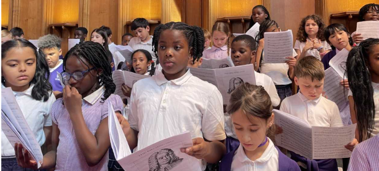 Galleywall Primary (@galleywall_cola) on Twitter photo Year 4 travelled to the <a href="/GuildHall/">Guild Hall</a> to participate in #TheBigSing, a Trust-wide event in which several schools performed a multitude of songs inspired by the work of the great composer, #Handel. Year 4 travelled to the <a href="/GuildHall/">Guild Hall</a> to participate in #TheBigSing, a Trust-wide event in which several schools performed a multitude of songs inspired by the work of the great composer, #Handel.