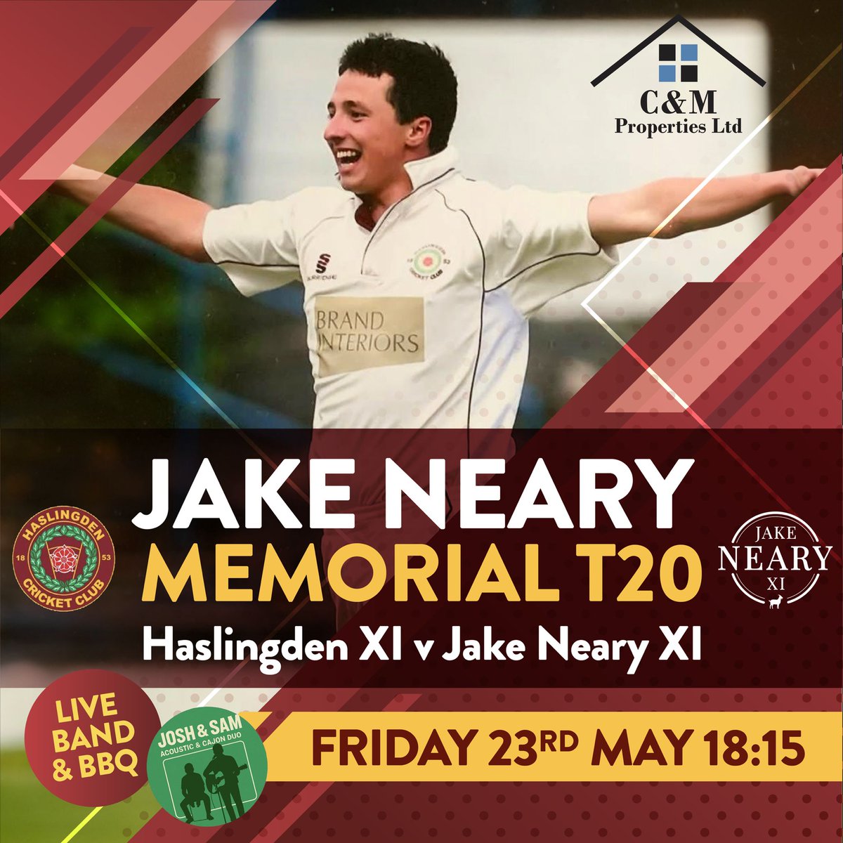 Team news for this Friday's T20 in memory of Jake Neary ❤️

Both the HCC XI &amp; Jake Neary XI are both selected 🏏
haslingdencricketclub.co.uk/pages/senior-s…