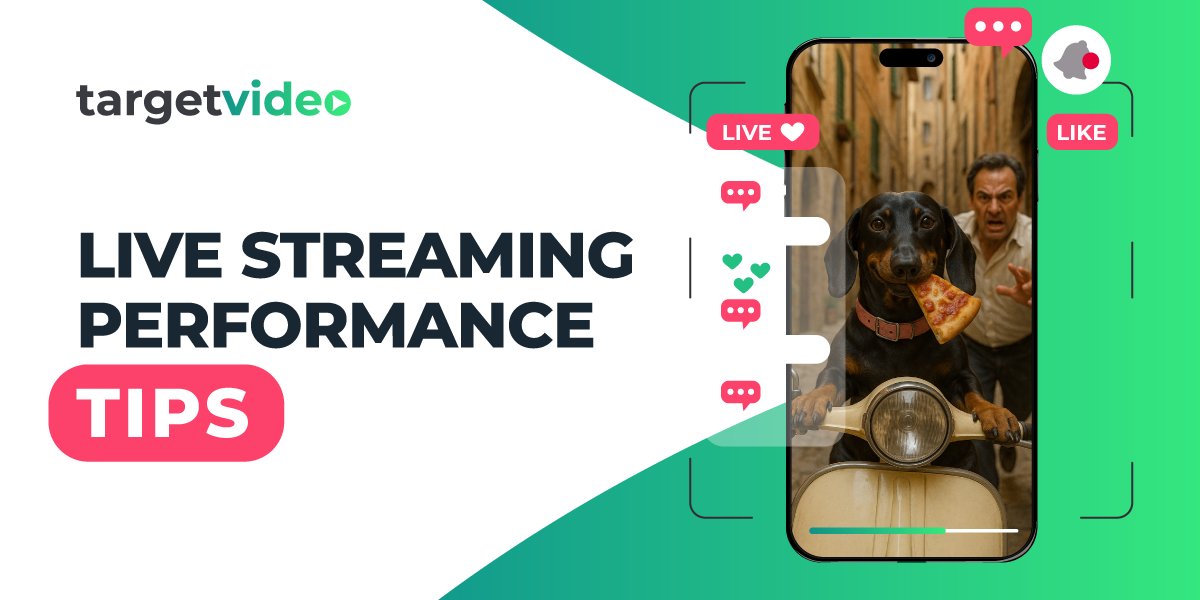 #TargetVideo has seen a rise in interest in #LiveStreaming. But to reap its benefits, you need to do more than just click Go Live.

🎥 Get the Tech
💰 Set Up Ads
📣 Promote
🧑‍ Engage Users
📊 Analyze

Learn more: eu1.hubs.ly/H0kdvVB0 
See our offer: eu1.hubs.ly/H0kdqX60