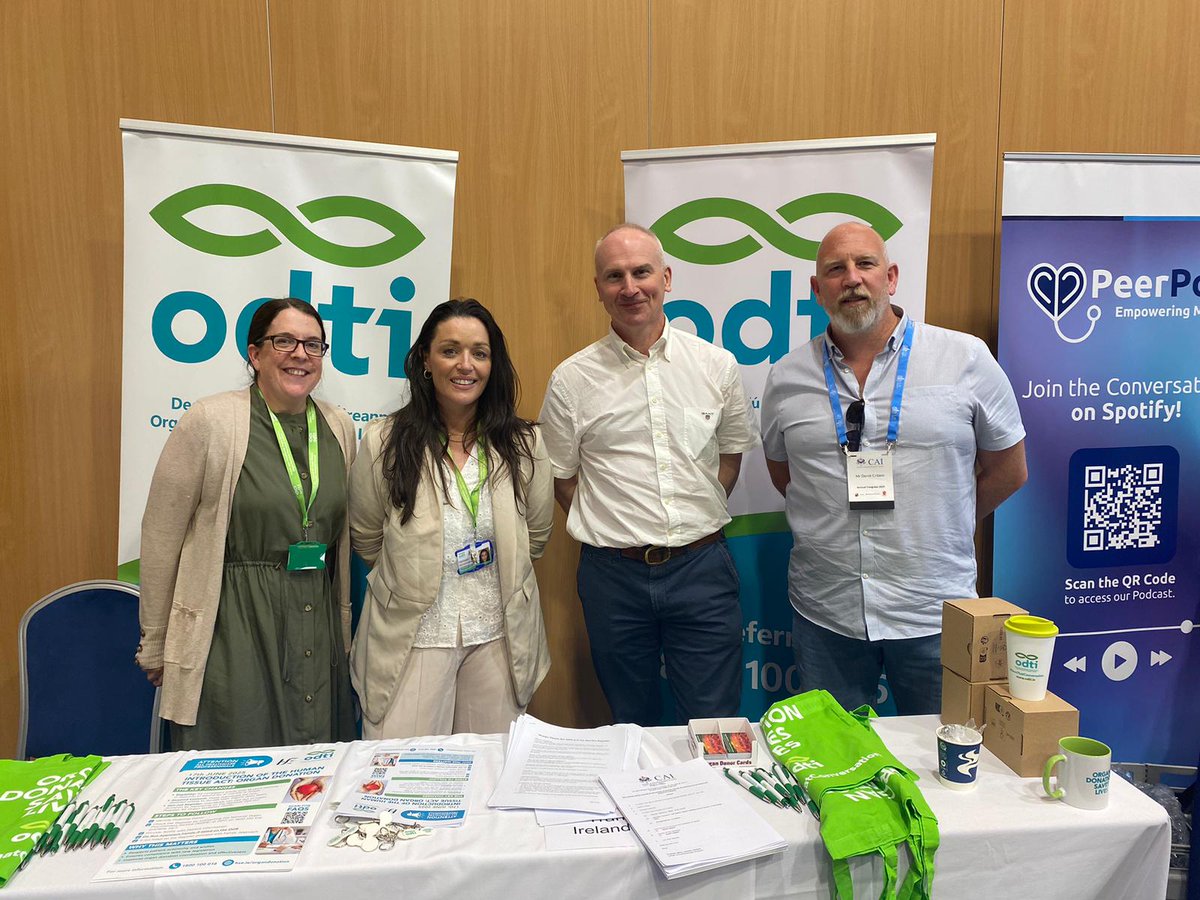 Organ Donation Transplant Ireland (@odti_irl) on Twitter photo Great few days meeting intensive care clinicians at College of Anaesthesiologists of Ireland Annual congress in UCD. Coordinators Jean and Louise with Dr Brian O'Brien, Clinical Director ODTI and Derek Cribbin, Director of Nursing National Critical Care program. <a href="/HSELive/">HSE Ireland</a> Great few days meeting intensive care clinicians at College of Anaesthesiologists of Ireland Annual congress in UCD. Coordinators Jean and Louise with Dr Brian O'Brien, Clinical Director ODTI and Derek Cribbin, Director of Nursing National Critical Care program. <a href="/HSELive/">HSE Ireland</a>