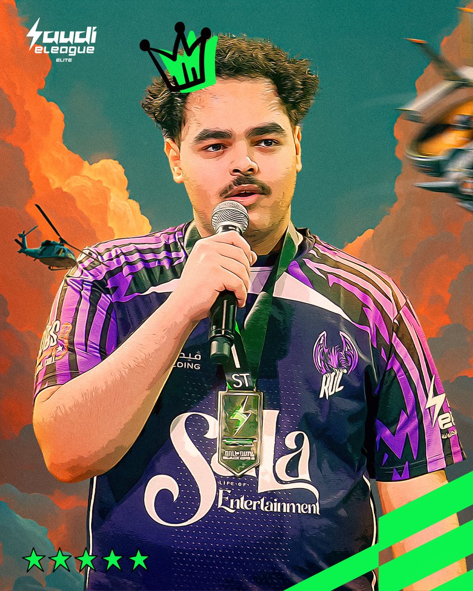 كل بطل له بداية… والبداية مع <a href="/MI77MD/">MD</a> كانت مختلفة 💥

لاعب تحدى كل الصعوبات، ورفع اسم <a href="/esports_ROC/">ROC Esports</a> بأداء استثنائي ختمه بلقب أفضل لاعب في نهائيات بطولة #CODBO6 الأولى ضمن دوري النخبة 🏆

#SELElite | #SELCODBO6