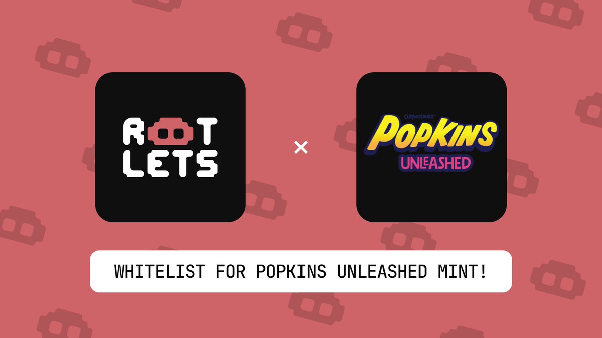 rootlets_nft's tweet image. ROOTLETS × CLAYNOSAURZ

Rootlets have secured 25 whitelist spots for the upcoming Popkins Unleashed mint!

To enter, comment with your full Sui address and follow @Claynosaurz! Only addresses holding Rootlets NFTs will be accepted. Winners will be selected in 24 hours!