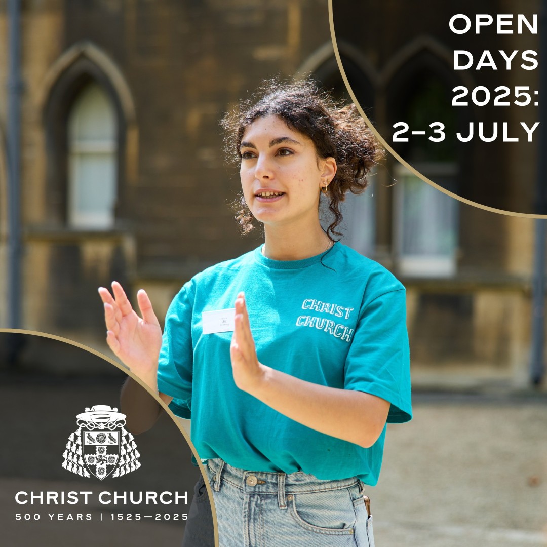 Christ Church (@chch_oxford) on Twitter photo Are you hoping to come to the <a href="/UniofOxford/">University of Oxford</a> Open Days on 2–3 July but worried about the cost of travel? Christ Church is delighted to be offering travel support to those who need it. Apply here ➡️ bit.ly/ChCh25_travel
<a href="/OxOutreach/">Oxford Undergraduate Admissions</a> #MuChChLove Are you hoping to come to the <a href="/UniofOxford/">University of Oxford</a> Open Days on 2–3 July but worried about the cost of travel? Christ Church is delighted to be offering travel support to those who need it. Apply here ➡️ bit.ly/ChCh25_travel
<a href="/OxOutreach/">Oxford Undergraduate Admissions</a> #MuChChLove
