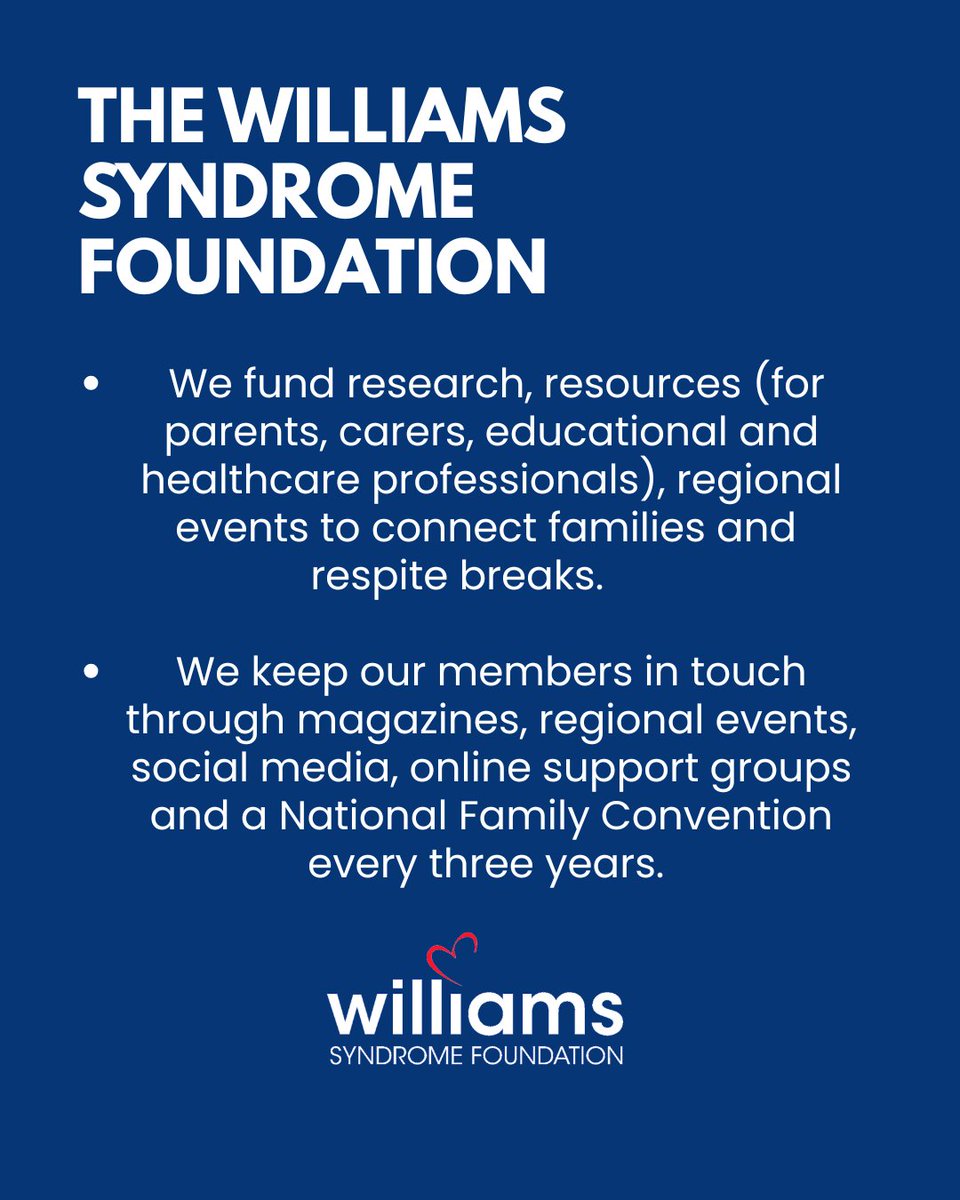 RARE Revolution Magazine (@rarerevolutionm) on Twitter photo <a href="/WSF_UK/">Williams Syndrome UK</a> supports individuals with WS and their families through research, resources, and events. Learn more: williams-syndrome.org.uk #RareDisease #WilliamsSyndrome #Charity #Genetics #Chromosome #Rare #Healthcare #NHS <a href="/WSF_UK/">Williams Syndrome UK</a> supports individuals with WS and their families through research, resources, and events. Learn more: williams-syndrome.org.uk #RareDisease #WilliamsSyndrome #Charity #Genetics #Chromosome #Rare #Healthcare #NHS