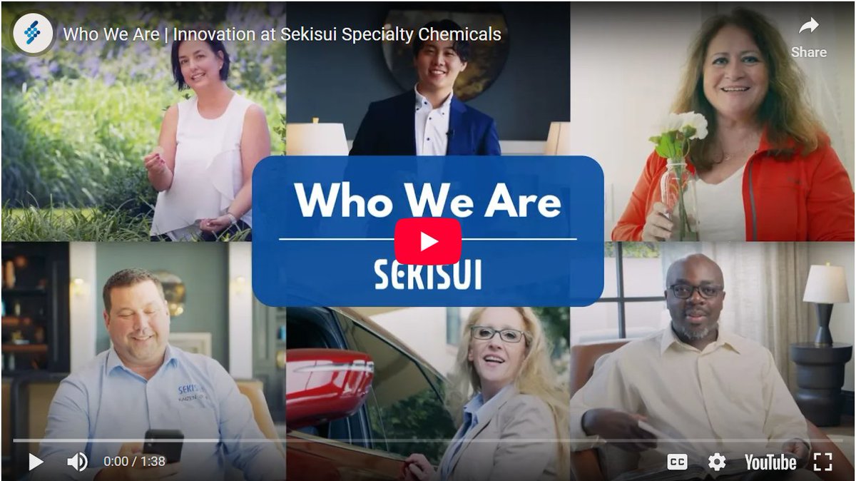 SEKISUI SPECIALTY CHEMICALS tweet media