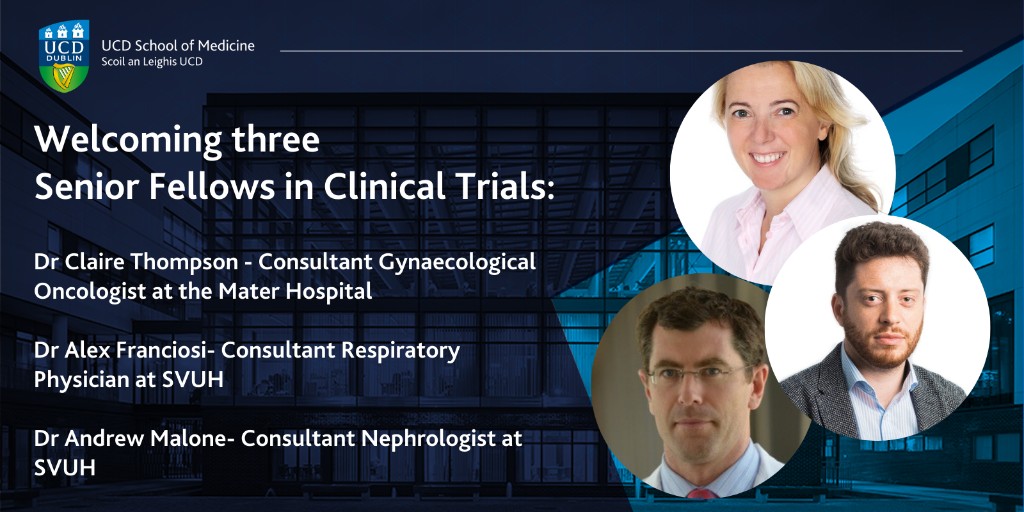 UCD Medicine (@ucdmedicine) on Twitter photo 🎉🌍🔬Celebrating International Clinical Trials Day 2025 with the appointment of three UCD Senior Fellows in Clinical Trials at UCD Clinical Research Centre.
Welcome on board!
#ICTD2025 <a href="/UCD_CHAS/">UCD College of Health & Agricultural Science</a> <a href="/ucddublin/">University College Dublin</a> <a href="/UCDClinRes/">UCD Clinical Research Centre</a> 🎉🌍🔬Celebrating International Clinical Trials Day 2025 with the appointment of three UCD Senior Fellows in Clinical Trials at UCD Clinical Research Centre.
Welcome on board!
#ICTD2025 <a href="/UCD_CHAS/">UCD College of Health & Agricultural Science</a> <a href="/ucddublin/">University College Dublin</a> <a href="/UCDClinRes/">UCD Clinical Research Centre</a>